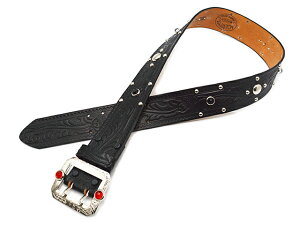 �yATTRACTIONS/�A�g���N�V�����Y�z×�yACE WESTERN BELTS/�G�[�X�E�G�X�^���x���g�z2024SS�uStudded&Jeweled Belt/�X�^�b�h�A���h�W���E�F���h�x���g�v(BILTBUCK/WEARMASTERS/�r���g�o�b�N/�E�G�A�}�X�^�[�Y/�A��