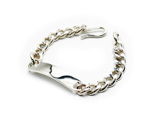 �yBILTBUCK by ATTRACTIONS/�r���g�o�b�N�o�C�A�g���N�V�����Y�z�uPlate Bracelet�hSterling Silver�h/�v���[�g�u���X���b�g�h�X�^�[�����O�V���o�[�h�v(Lot.691)(WEARMASTERS/�E�G�A�}�X�^�[�Y/�A���J�W/�n�[��