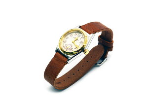 �yBILTBUCK by ATTRACTIONS/�r���g�o�b�N�o�C�A�g���N�V�����Y�z�uGal Emboss Strap Wristwatch�hROUNDBUCK�h/�K���G���{�X�X�g���b�v���X�g�E�H�b�`�h���E���h�o�b�N�h�v(Gold Dial/985)(WEARMASTERS/�E�G�A�}�X�^
