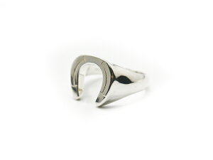 �yBILTBUCK by ATTRACTIONS/�r���g�o�b�N�o�C�A�g���N�V�����Y�z�uHorseshoe Ring/�z�[�X�V���[�����O�v(BS0007)(WEARMASTERS/�E�G�A�}�X�^�[�Y/�A���J�W/�n�[���[/WOLF PACK/�E���t�p�b�N)