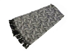 【WEARMASTERS by ATTRACTIONS/ウエアマスターズバイアトラクションズ】2023AW「Black Paisley Scarf/ブラックペイズリースカーフ」(WS020)【あす楽対応】(アメカジ/BILTBUCK/ビルトバック/WOLF PACK/ウルフパック)