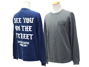 �S2�F�yDAZZLE SUGAR/�_�Y���V���K�[�z2026AW�uSEE YOU ON THE STREET Fade L/S Tee/�V�[���[�I���U�X�g���[�g�t�F�[�h�����O�X���[�uTee�v(�A���J�W/�X�g���[�g/�n�[���[/�g���C�A���t/�o�C�J�[/�o�C�N/�`