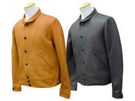 全2色【FINE CREEK&CO/ファインクリークアンドコー】「Alejacket Deer/エールジャケット ディア」(ACJK039)【予約商品/2026年中入荷予定】(ファインクリークレザーズ/ハイラージレザーズ/アメカジ/WOLF PACK/ウルフパック)