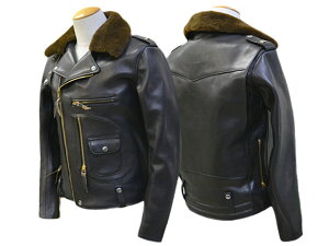 �yBOOTES/�{�[�e�X�z�uD-Pocket Double Riders Jacket�hAurochs�h/D�|�P�b�g�_�u�����C�_�[�X�W���P�b�g�h�I�[���b�N�X�h�v(BTS-AUROCHS-B)(FINE CREEK LEATHERS/�t�@�C���N���[�N���U�[�Y/FINE CREEK&CO)