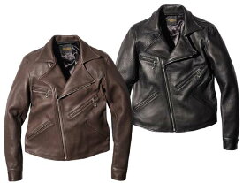 全2色【FINE CREEK&CO/ファインクリークアンドコー】「Aviator Jacket”Long Hill Deer”/アビエータージャケット”ロングヒルディア”」(ACJK040)【予約商品/2026年中入荷予定】(ファインクリークレザーズ/ハイラージレザーズ/ウルフパック)