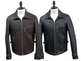 全2色【FINE CREEK&CO/ファインクリークアンドコー】2024AW「Sports Jacket”Almeida Deer”/スポーツジャケット”アルメイダ ディア”」(ACJK065)【予約商品/2024年11-3月入荷予定】(ファインクリークレザーズ/ハイラージレザー/WOLF PACK/ウルフパック)