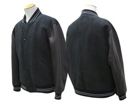 【CWORKS by FINE CREEK&CO/シーワークス バイ ファインクリークアンドコー】「Deerskin Award Jacket”Leaward”/ディアスキンアワードジャケット”リワード”」(CWJK020)【予約商品/2026年中入荷予定】(ファインクリークレザーズ/ウルフパック)