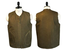 【CWORKS by FINE CREEK&CO/シーワークス バイ ファインクリークアンドコー】2025AW「Horsehide Deck Vest”Novelist”/ホースハイドデッキベスト”ノベリスト”」(CWVE002)【予約商品/2026年中入荷予定】(ファインクリークレザーズ/ウルフパック)