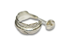【FIRST ARROW's/ファーストアローズ】「Small Feather Pierce/スモールフェザーピアス」(O-007S)(ネイティブ/インディアン/ジュエリー/ハンドメイド/シルバー/ゴールド/アメカジ/ハーレー/アクセサリー/プレゼント/ホイールズアパレル/WOLF PACK/ウルフパック)