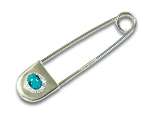 yFIRST ARROW's/t@[XgA[YzuSmall Safety Pins with Turquoise/^[RCYtX[Z[teB[sYv(O-244)(lCeBu/CfBA/WG[/nhCh/Vo[/AJW/n[