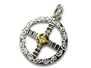 yFIRST ARROW's/t@[XgA[YzuMedicine Wheel Pendant Top with K18h35Ӂh/K18tfBXzC[y_gbvh35Ӂhv(P-159)(lCeBu/CfBA/WG[/Vo[/AJW/A