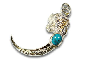 yFIRST ARROW's/t@[XgA[YzuArabesque Carving Large Eagle Claw with TurquoisehLefth/^[RCYtJ胉[WC[ONEhhv(P-369L)(lCeBu/CfBA/WG[/