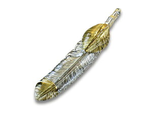 yFIRST ARROW's/t@[XgA[YzuPoint K18 Large Feather with K18 Heart FeatherhLefth/K18n[gtFU[t[WtFU[hhv(P-703L)(lCeBu/CfBA/WG[/AJW/