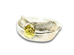 yFIRST ARROW's/t@[XgA[YzuSmall Feather Ring with K18/K18tX[tFU[Ov(R-094)(lCeBu/CfBA/WG[/nhCh/Vo[/AJW/n[[/ANZT