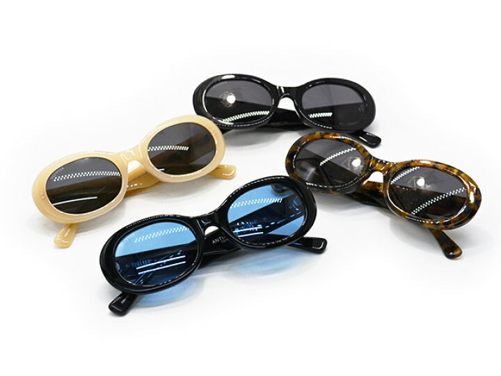 楽天市場】全4色【FLUTTER/フラッター】2025SS「Acetate Narrow Oval 