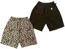 全2色【FLUTTER/フラッター】2025SS「The Holiday-Comfy fit-Cotton Twill Leopard Easy Short Pants/ザホリデーコンフィーフィットコットンツイルレオパードイージーショートパンツ」(FL25-PT004)(ホイールズアパレル/アメカジ/ハーレー/WOLF PACK/ウルフパック)