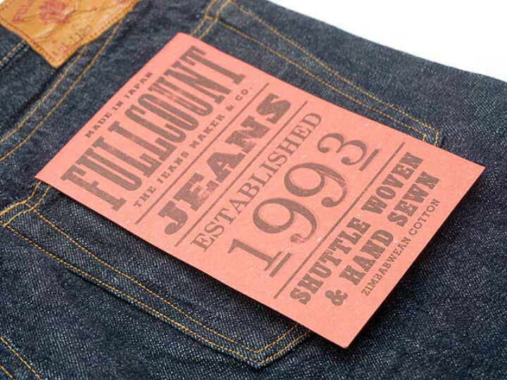楽天市場】【FULLCOUNT/フルカウント】「Slim Straight Denim Pants 