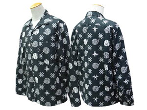 �yHWZN BROSS/�n�E�[���u���X�z2025AW�uCross Code L/S Shirts/�N���X�R�[�h�����O�X���[�u�V���c�v(�z�C�[���Y�A�p����/�A���J�W/�z�b�g���b�h/�n�[���[/�o�C�N/WOLF PACK/�E���t�p�b�N)