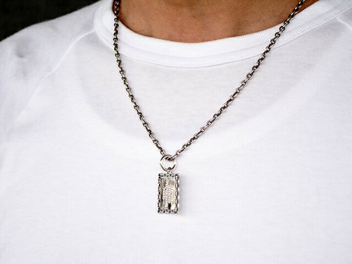 楽天市場】【HWZN BROSS/ハウゼンブロス】「Chain Plate Flame Pendant 