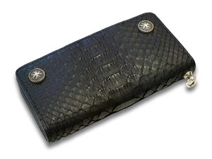�yHWZN BROSS/�n�E�[���u���X�z�uDiamond Python Leather Long Wallet/�_�C�A�����h�p�C�\�����U�[�����O�E�H���b�g�v(Silver925)(�z�C�[���Y�A�p����/�A���J�W/�n�[���[/�z�b�g���b�h/WOLF PACK/�E���t�p�b�N/