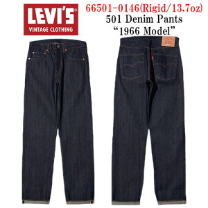 �yLEVI'S VINTAGE CLOTHING/���[�o�C�X���B���e�[�W�N���[�W���O�z�u501 Denim Pants�h1966 Model�h/501�f�j���p���c�h1966�N���f���h�v(665010146/13.7oz)(LVC/�f�j��/�W�[���Y/���B���e�[�W/�A���J�W/�n�[���[/�z