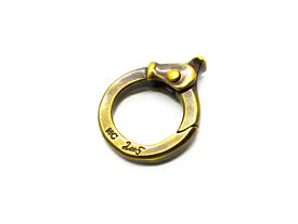 【MAD CULT/マッドカルト】「Divers Ring-4 Key Holder”Brass”/ダイバースリング-4キーホルダー”ブラス”」(KHB-12)(Brass/アクセサリー/ジュエリー/プレゼント/バイカー/ハーレー/ホットロッド/アメカジ/ハンドメイド/WOLF PACK/ウルフパック)