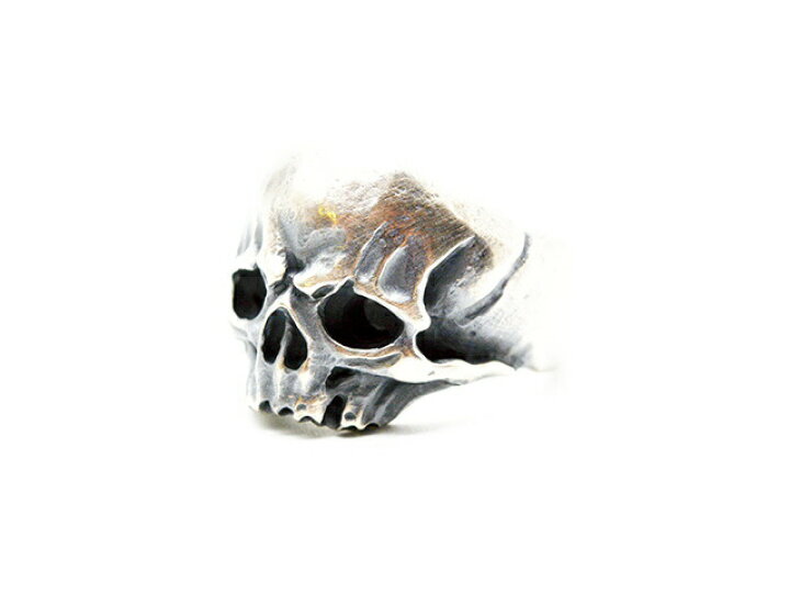 楽天市場】別注【MAD CULT/マッドカルト】「WOLF PACK Skull Head Ring  
