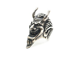 yMAD CULT/}bhJgzuExtra Large Satan Ring/GNXg[WT^Ov(R-70)(Silver925/ANZT[/WG[/v[g/oCJ[/n[[/zbgbh/AJW/nhCh/WOLF PA