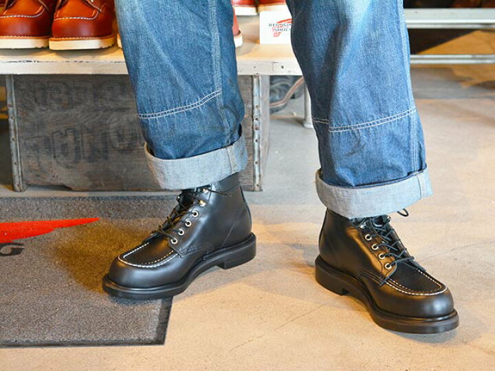 楽天市場】【RED WING/レッドウイング】「6 inch Super Sole”Moc Toe 