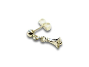 ySHAFT SILVER WORKS/VtgVo[[NXzuKids Bell Pierce/LbYxsAXv(SP-008)(Silver925/ANZT[/v[g/AJW/zC[YAp/n[[/{o[/`bp[/zbg