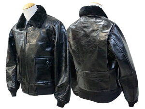 �yBUZZ RICKSON'S/�o�Y���N�\���Y�z�uType BLACK AN-J-3A HORSEHIDE MODEL/�^�C�v�u���b�NAN-J-3A�z�[�X�n�C�h���f���v(BR80655)(WILLIAM GIBSON COLLECTION/�E�B���A���E�M�u�\��/���m�G���^�[�v���C�Y/�V���K�[�P�[