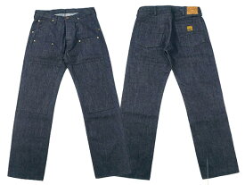 【TROPHY CLOTHING/トロフィークロージング】2023AW「Double Knee Garage Denim Pants/ダブルニーガレージデニムパンツ」(1706)【あす楽対応】(アメカジ/ハーレー/バイク/東京インディアンズ/ホットロッド/ミリタリー/WOLF PACK/ウルフパック)