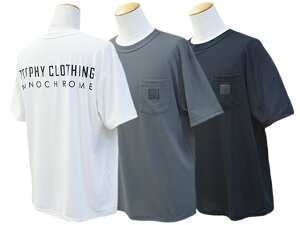 �S3�F�yTROPHY CLOTHING/�g���t�B�[�N���[�W���O�z2025SS�u�hMONOCHROME�h Logo RD Pocket Tee/�h���m�N���[���h���SRD�|�P�b�gTee�v(TRMN-202)(�A���J�W/�~���^���[/�A�E�g�h�A/�n�[���[/�����C���f�B�A���Y/