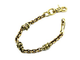 【Peanuts&Co/ピーナッツカンパニー】「Bull Wallet Chain/ブルウォレットチェーン」(ピーナッツアンドコー/アクセサリー/ジュエリー/アメカジ/ホットロッド/ハーレー/バイカー/プレゼント/ホイールズアパレル/WOLF PACK/ウルフパック)