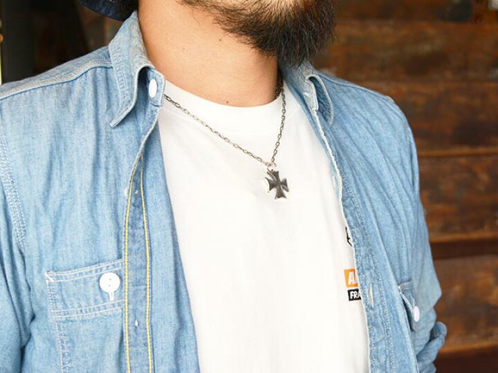 楽天市場】全2種【RED TAiL/レッドテイル】「Small Cross×Necklace 