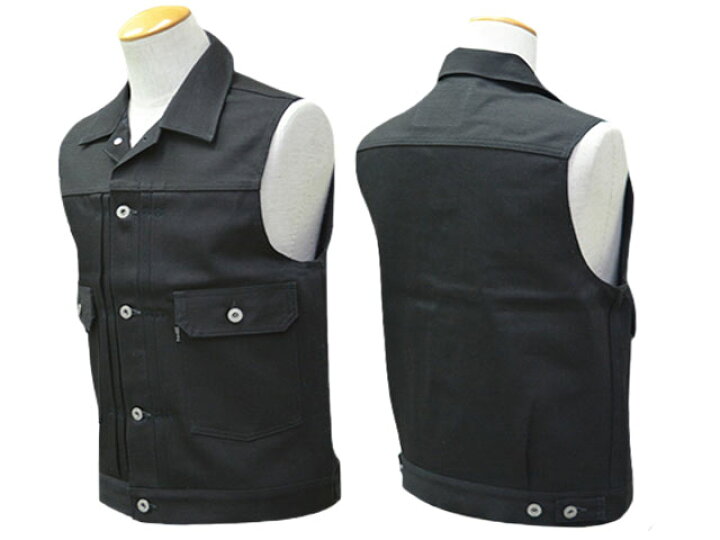 楽天市場】全2色【RED TAiL/レッドテイル】「Cross Denim Vest”6th 