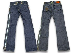 【SKULL FLIGHT/スカルフライト】「SS Pants Type4 Boots Cut”One Wash Denim”/SSパンツタイプ4ブーツカット”ワンウォッシュデニム”」【送料・代引き手数料無料】【あす楽対応】(CALIFORNIA LINE/カリフォルニアライン/ハーレー/バイク/バイカー/ホットロッド)