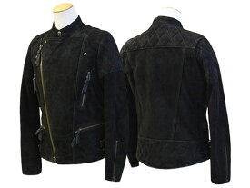 【SKULL FLIGHT/スカルフライト】2023AW「Roughout Goatskin Semi Double Riders Jacket/ラフアウトゴートスキンスキンセミダブルライダースジャケット」【あす楽対応】(CALIFORNIA LINE/カリフォルニアライン/ハーレー/WOLF PACK/ウルフパック)