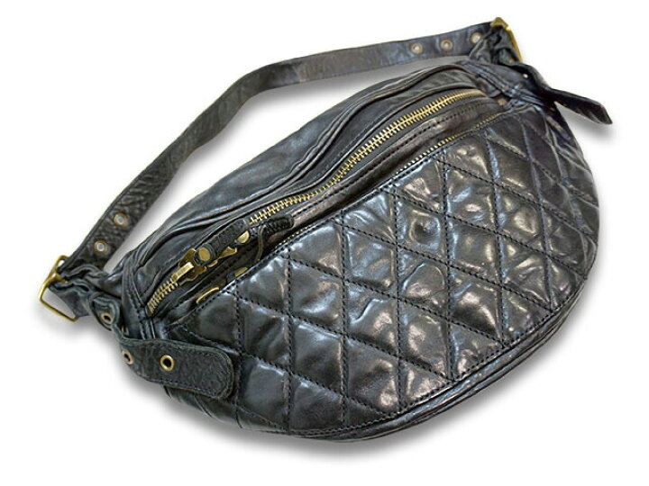 楽天市場】【SKULL FLIGHT/スカルフライト】「Horsehide Waist Bag 