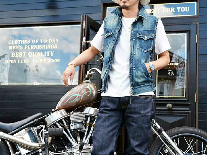 楽天市場】【SKULL FLIGHT/スカルフライト】「Riders Denim Club Zip  