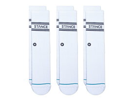 3足セット【STANCE SOX/スタンスソックス】「Crew Socks”BASIC 3 Pack”/クルーソックス”ベーシック3パック”」【あす楽対応】(NBA/バスケ/MLB/公式/野球/ソックス/アメカジ/ハーレー/ホットロッド/バイカー/プレゼント/靴下/WOLF PACK/ウルフパック)