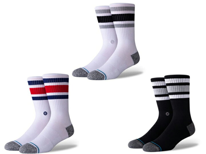 3足セット【STANCE SOX/スタンスソックス】「Crew Socks”BOYD Pack”/クルーソックス”ボイド3 パック”」【あす楽対応】(NBA/バスケ/MLB/公式/野球/ソックス/アメカジ/ハーレー/ホットロッド/バイカー/プレゼント/靴下/WOLF  PACK/ウルフパック) WOLF PACK楽天 ...