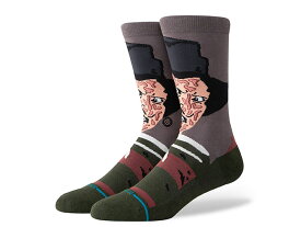 【STANCE SOX/スタンスソックス】「Crew Socks”FREDDY”/クルーソックス”フレディ”」(NBA/MLB/野球/アメカジ/アウトドア/ホイールズアパレル/ハーレー/ホットロッド/バイカー/プレゼント/ブーツ/スニーカー/ソックス/靴下/WOLF PACK/ウルフパック)