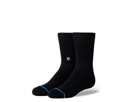 【STANCE SOX/スタンスソックス】「Crew Socks”ICON ST Kids”/クルーソックス”アイコンSTキッズ”」【あす楽対応】(NBA/バスケ/MLB/公式/野球/ソックス/アメカジ/ハーレー/ホットロッド/バイカー/プレゼント/靴下/WOLF PACK/ウルフパック)