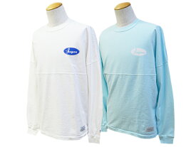 全2色【Sugar＆Co./シュガーアンドコー】2024SS「Drop Long Sleeve Tee/ドロップロングスリーブTee」(SGR-LTE02P)(デニム/ジーンズ/インディゴ/アメカジ/ハーレー/ホットロッド/ミリタリー/アウトドア/WOLF PACK/ウルフパック)