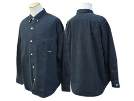 【Sugar＆Co./シュガーアンドコー】2023AW「Handsome Shirt"Sulfied Black"/ハンサムシャツ"サルフィードブラック"」(SGR-SH05)【あす楽対応】(デニム/ジーンズ/インディゴ/アメカジ/ハーレー/ホットロッド/ミリタリー/WOLF PACK/ウルフパック)