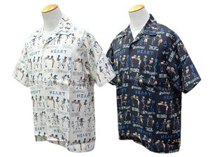 �S2�F�yWILD AT HEART/���C���h�A�b�g�n�[�g�z2026SS�u�hSKA Rayon Open Collar S/S Shirts/�h�X�J�h���[�����I�[�v���J���[�V���[�g�X���[�u�V���c�v(8261006)(�A���`�F���W���O���u/�|�b�v�A�C�Y/MONSTOR TIMES