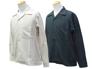 �S2�F�yWILD AT HEART/���C���h�A�b�g�n�[�g�z2026SS�uOpen Collar L/S ShirtCRAFTSMAN/�I�[�v���J���[�����O�X���[�u�V���c�h�N���t�c�}���h�v(8261004)(�A���`�F���W���O���u/�|�b�v�A�C�Y/�����X�g�A�^�C