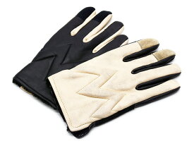 全2色【Vin&Age/ヴィン&エイジ】2023AW「Early Winter Glove”Jagged”/アーリーウインターグローブ”ジャジッド”」(VGW23 J-NS)【あす楽対応】(ハーレー/バイク/プレゼント/手袋/ホットロッド/アメカジ/プレゼント/WOLF PACK/ウルフパック)