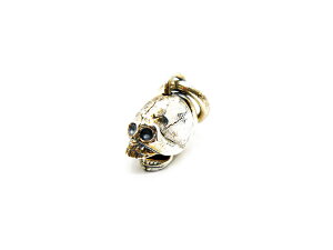 �yWEIRDO JEWELRY/�E�B�A�[�h�W���G���[�z�uSouvenir Skull Top/�X�[�x�j�A�X�J���g�b�v�v(Silver925)(GANGSTERVILLE/�M�����O�X�^�[�r��/GLAD HAND/�O���b�h�n���h/�A���J�W/�n�[���[/�z�b�g���b�h/�A�N�Z�T��